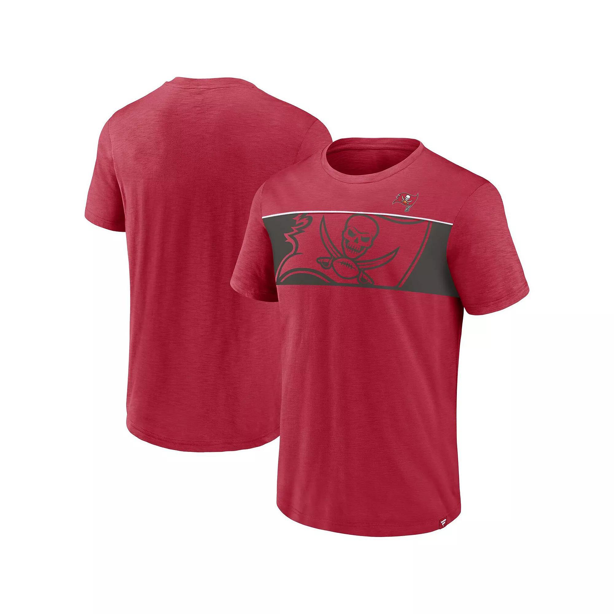 Men's Fanatics Branded Red Tampa Bay Buccaneers Ultra T-Shirt,  Product Image