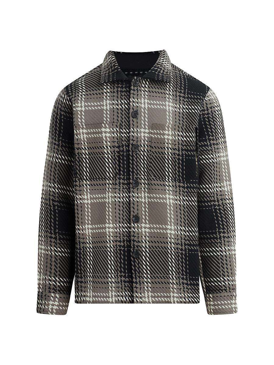 Mens Leon Plaid Overshirt Product Image