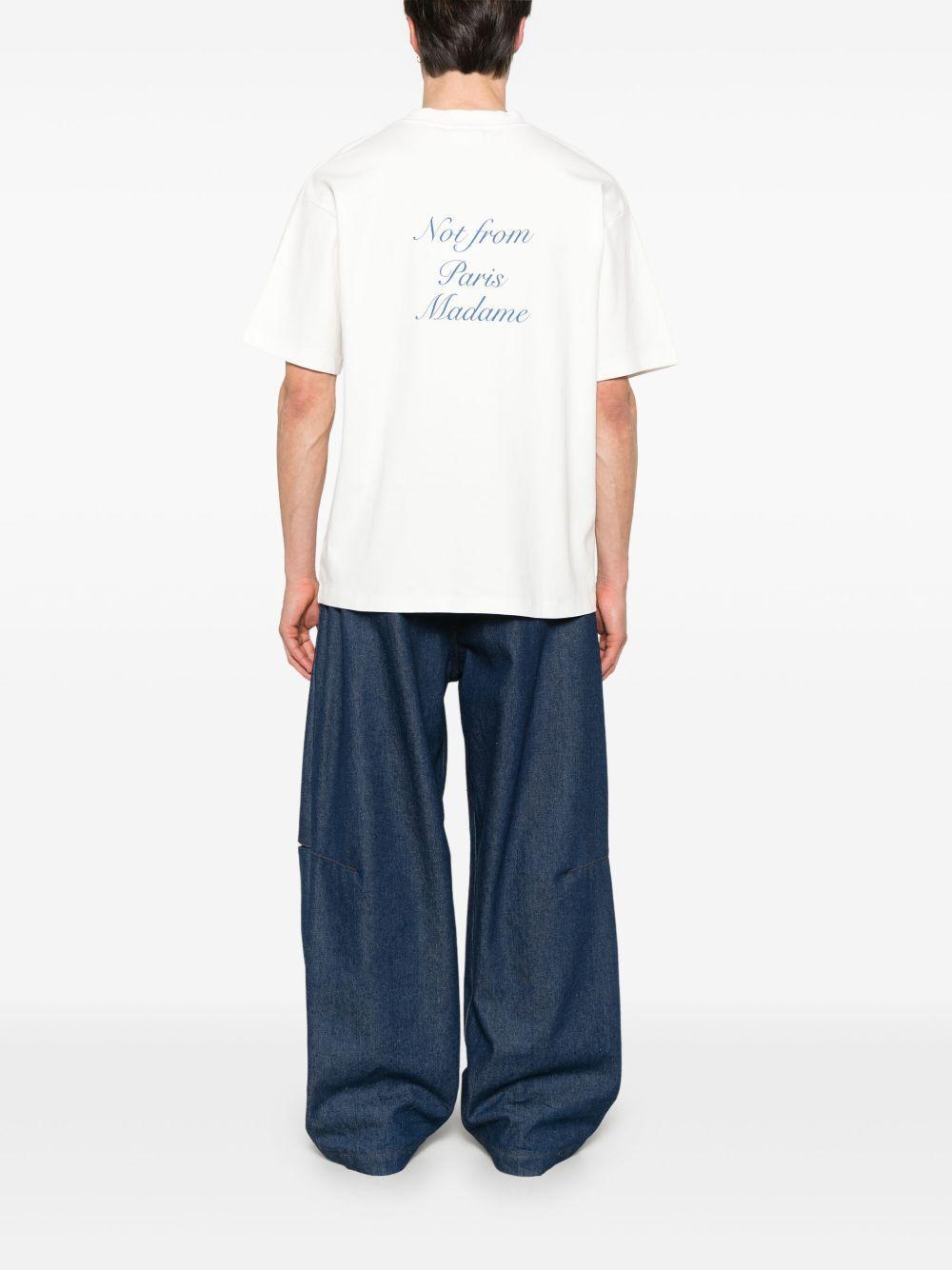 Le T-shirt Slogan Cursive T-shirt  Product Image