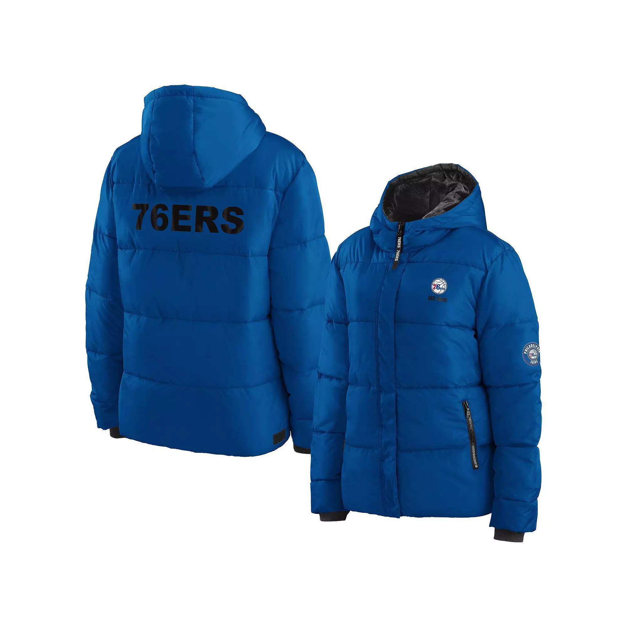 Women's WEAR by Erin Andrews Red Toronto Raptors Plush Puffer Full-Zip Jacket,  Product Image