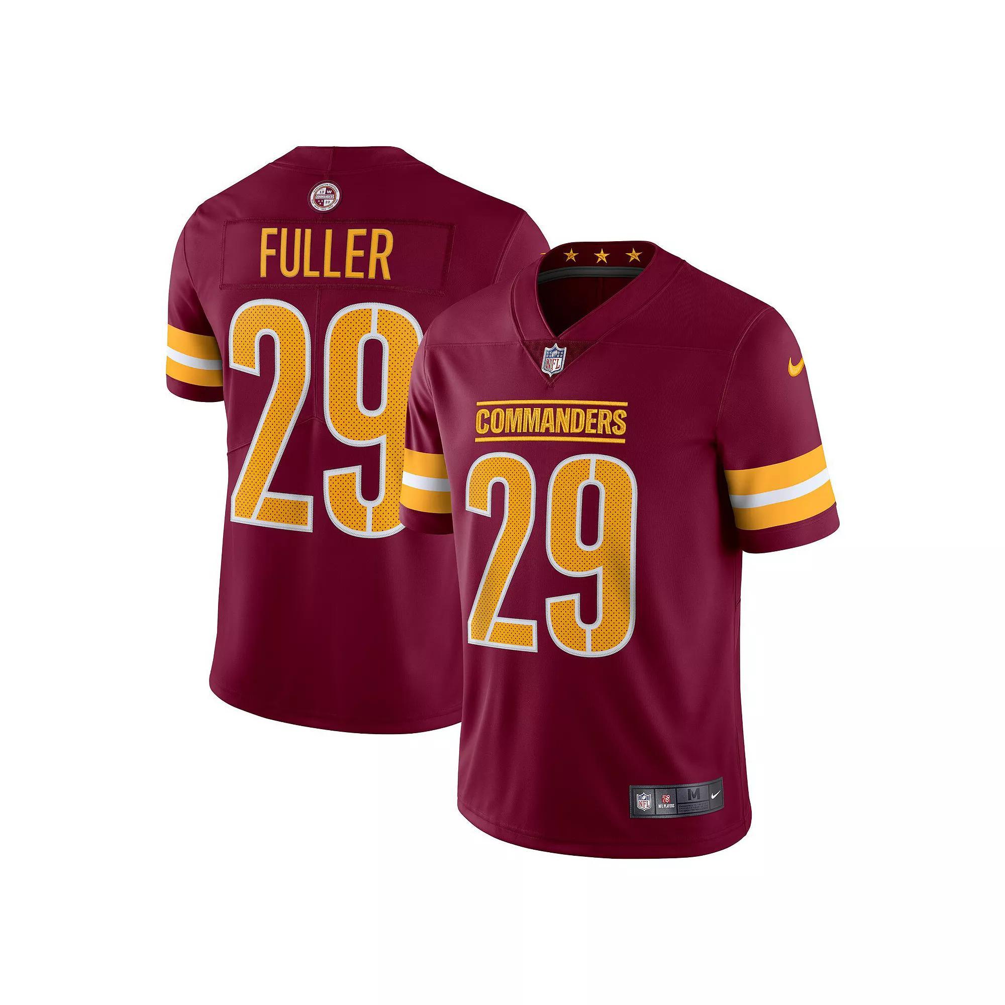 Men's Nike Kendall Fuller Burgundy Washington Commanders Vapor Limited Jersey, Size: Small, Wft Med Re Product Image