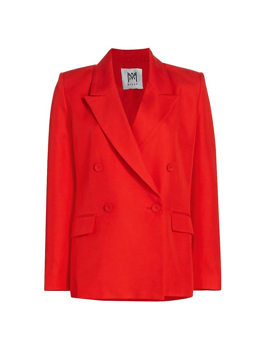 Womens Abbi Double-Breasted Blazer Product Image