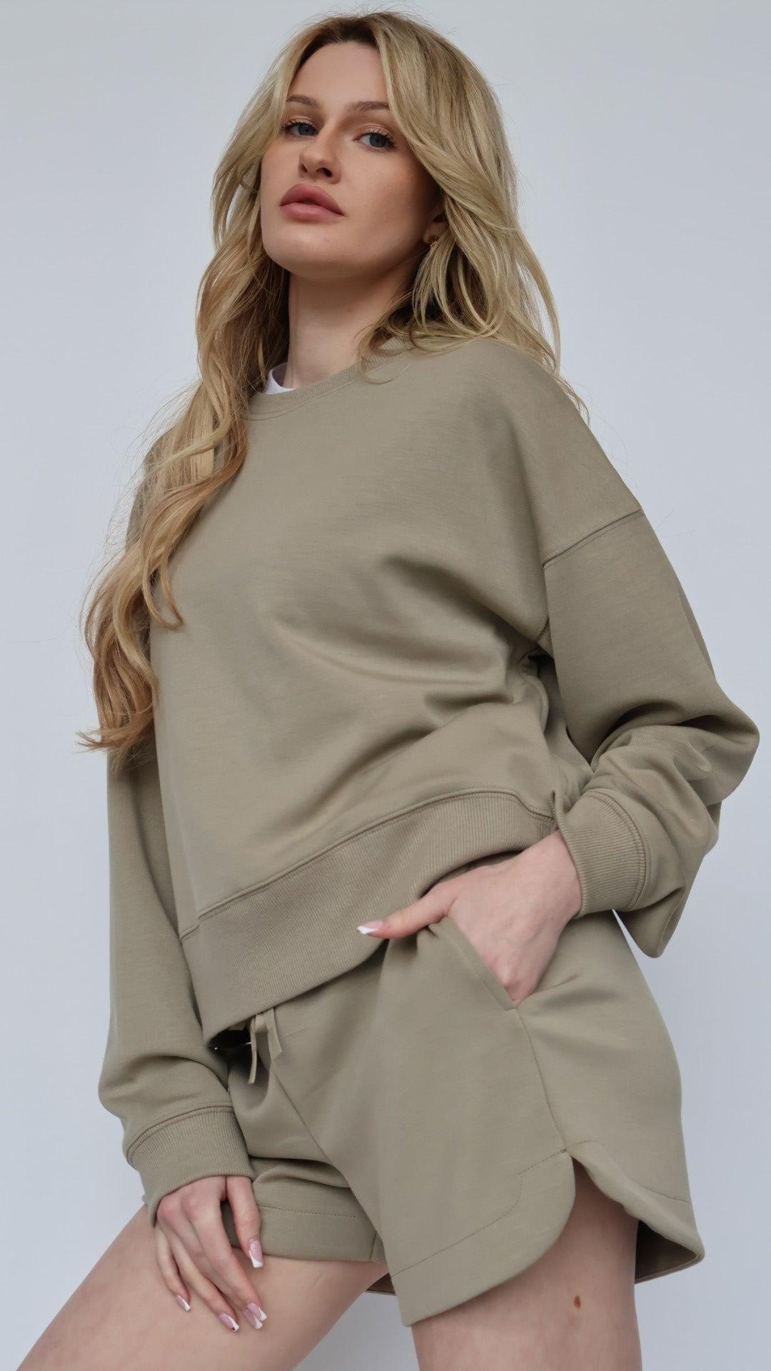 Loungewear Drawstring Shorts Product Image