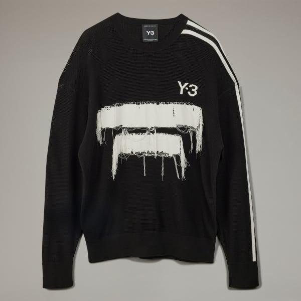 Y-3 Graphic Knit Crew Sweater Product Image