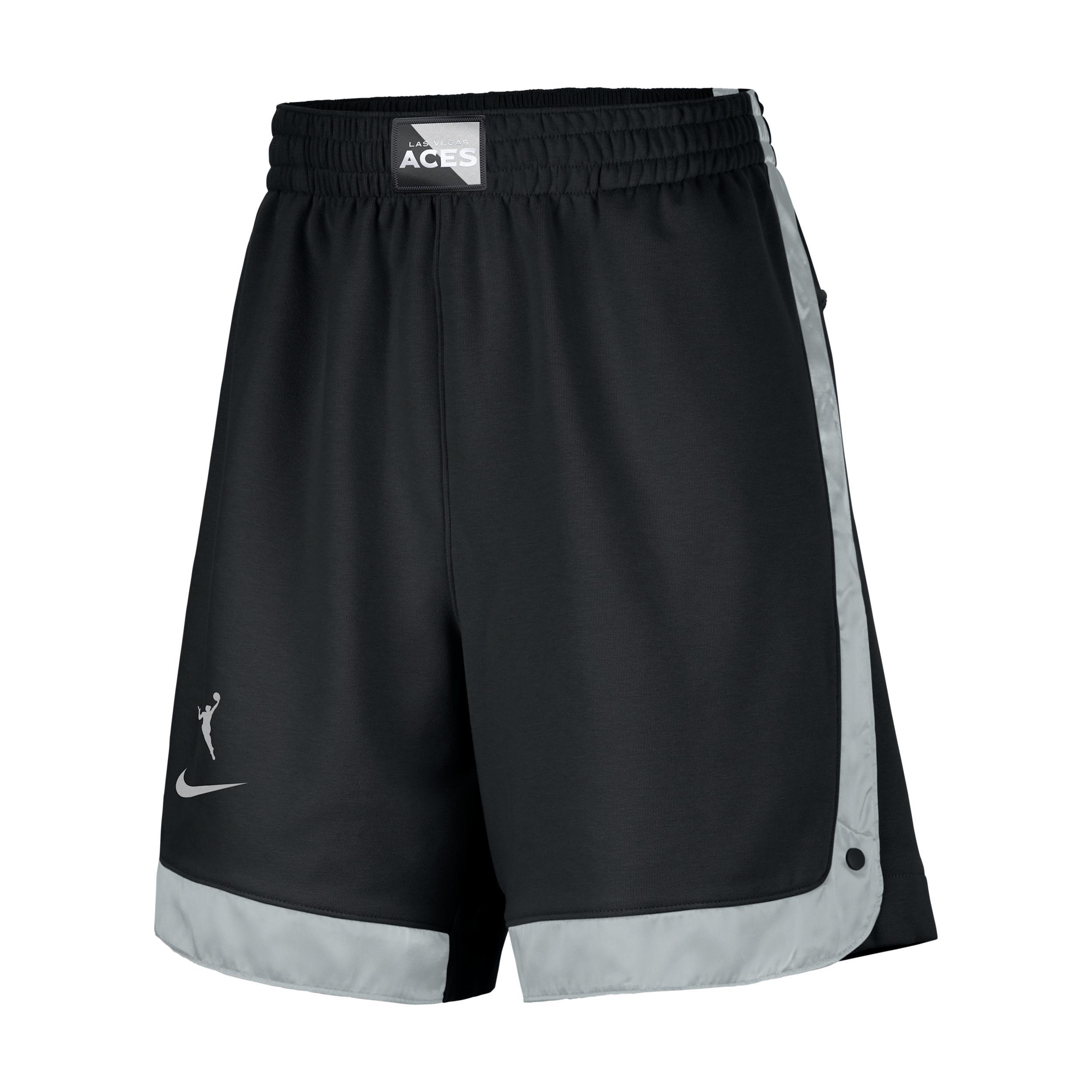 Las Vegas Aces Nike Womens WNBA Fleece Shorts | HF6462-010 Product Image