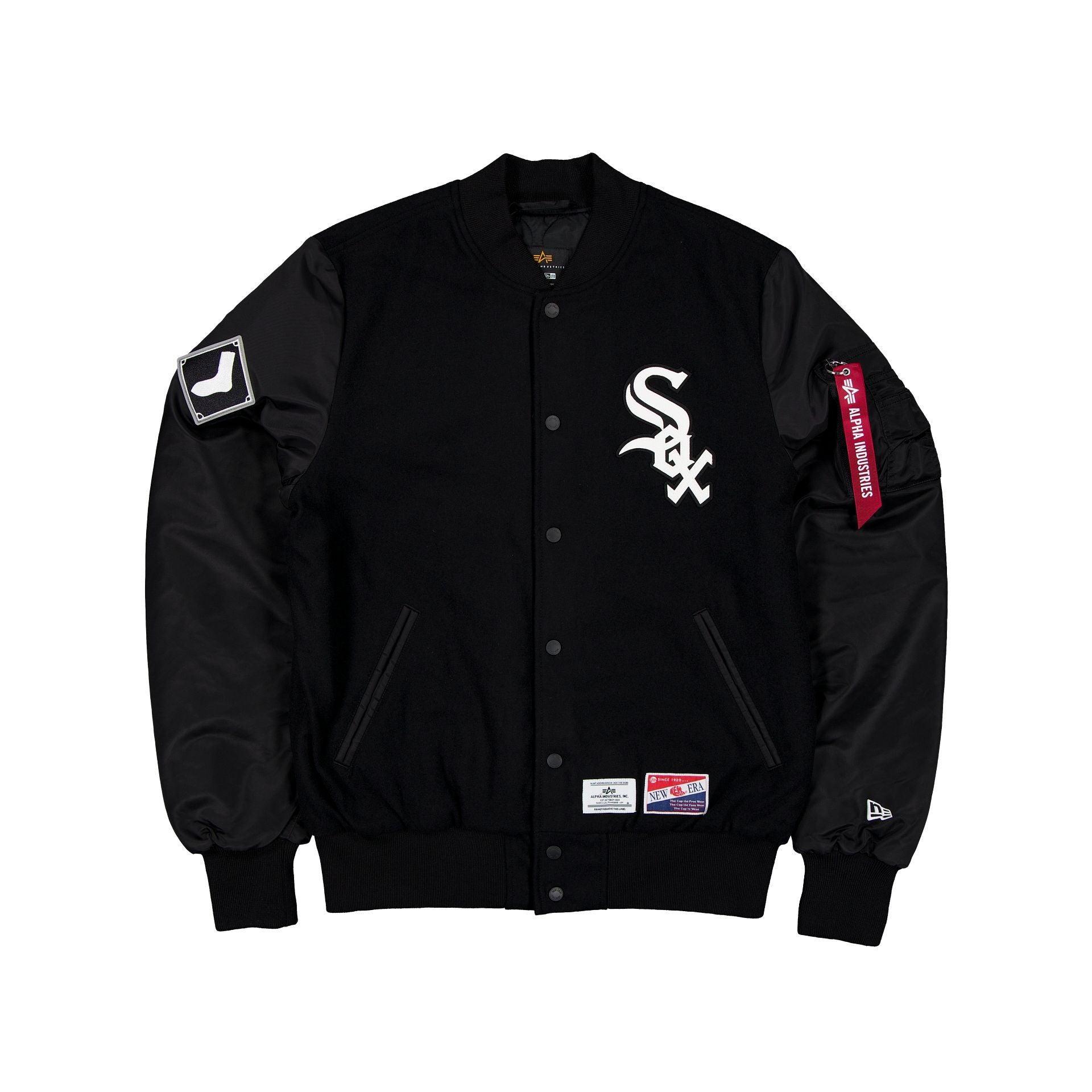 Alpha Industries x Chicago White Sox MA-1 Wool Varsity Jacket Male Product Image