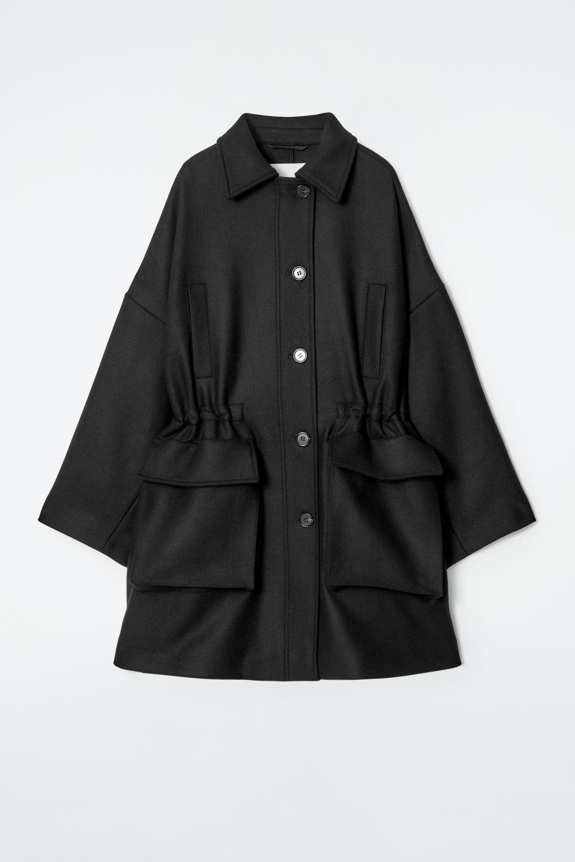 OVERSIZED WOOL WORKWEAR COAT Product Image
