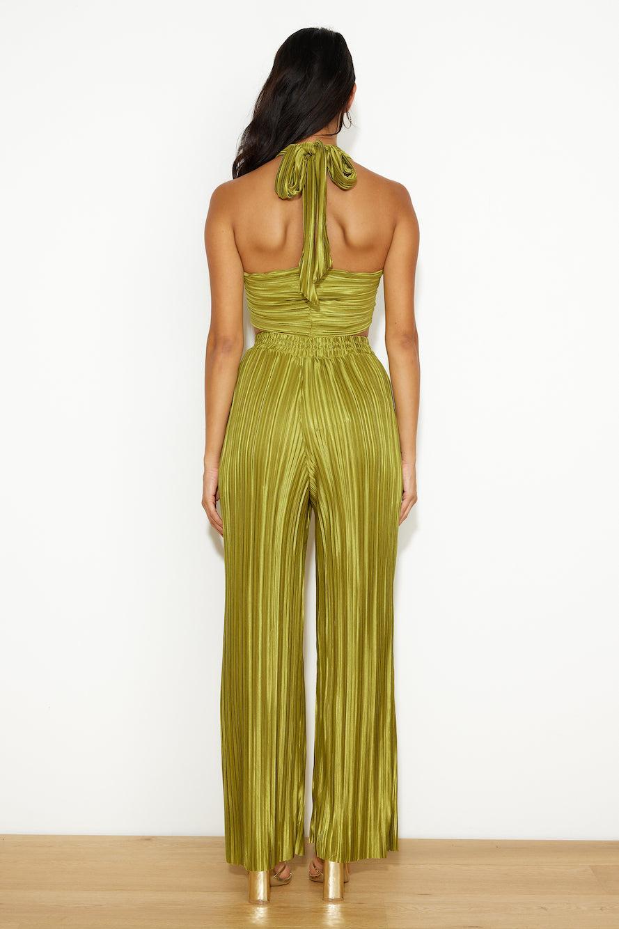 Loveline Crop Top Olive Product Image