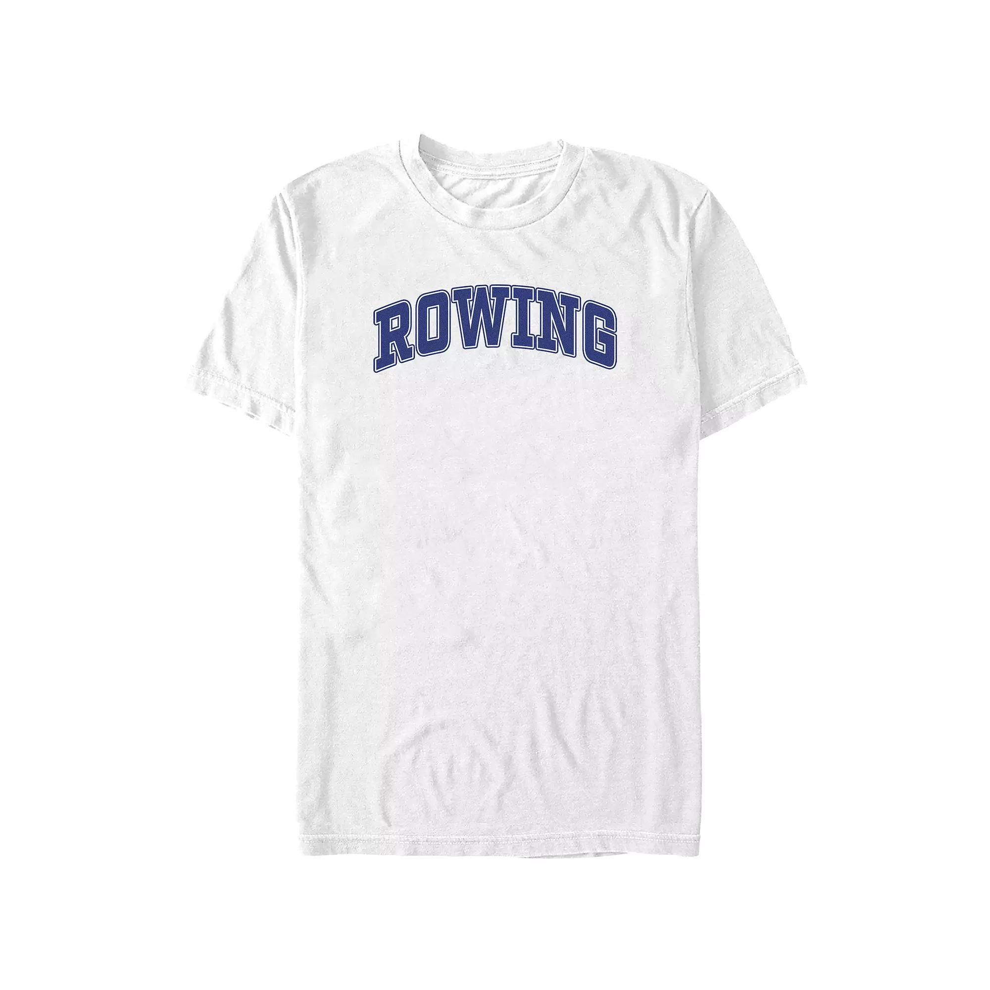 Big & Tall Rowing Graphic Tee, Men's,  Product Image