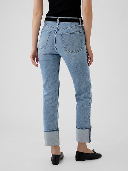 High Rise '90s Straight Jeans Product Image