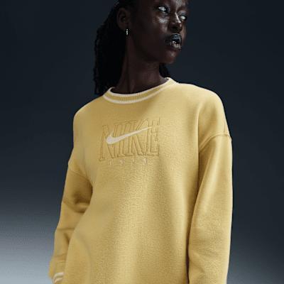 Women's Nike Sportswear Phoenix Fleece Oversized Graphic Crew-Neck Sweatshirt Product Image