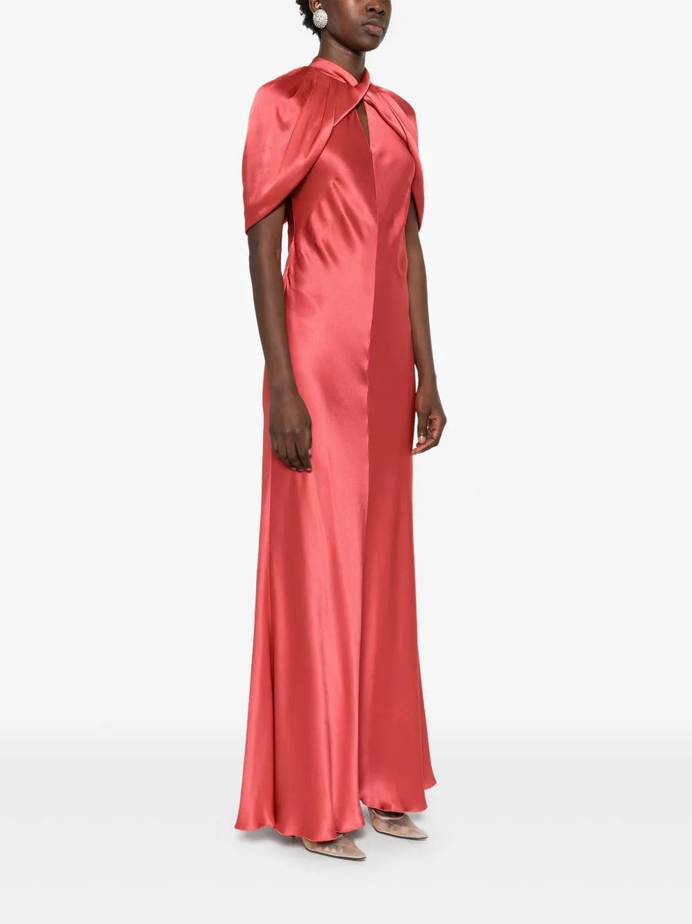 draped maxi dress Product Image