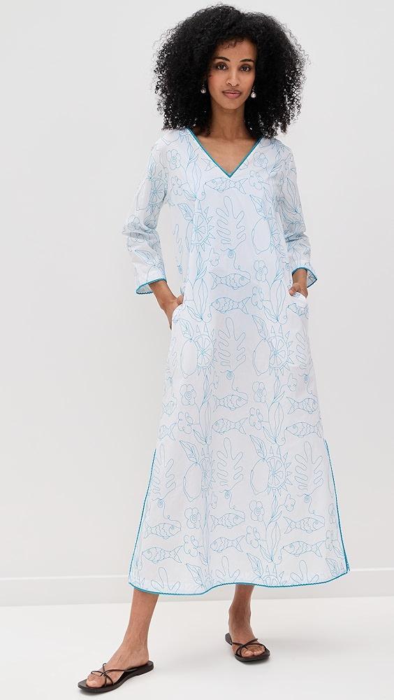 Lingua Franca Petra Caftan | Shopbop Product Image