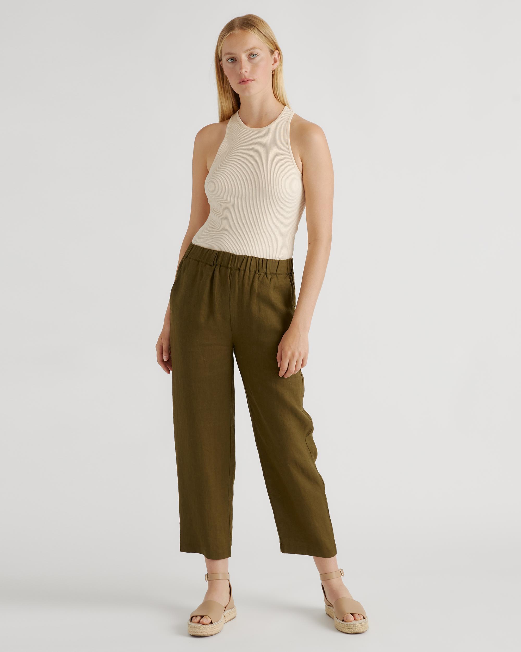 Quince | Women's 100% European Linen Pants Size XS Product Image