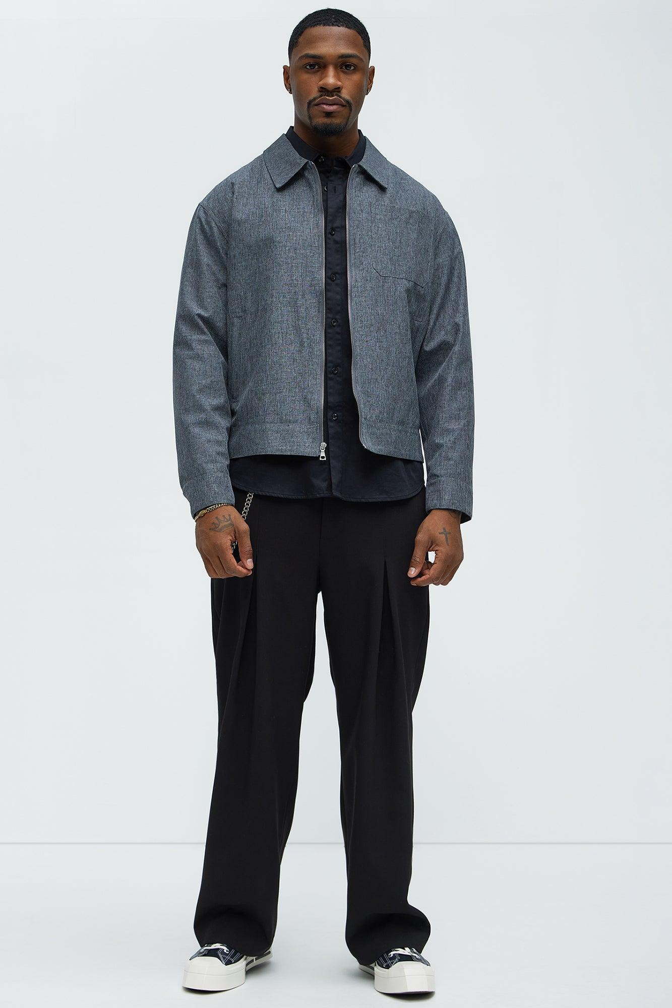 Fairview Zip Jacket - Grey Product Image