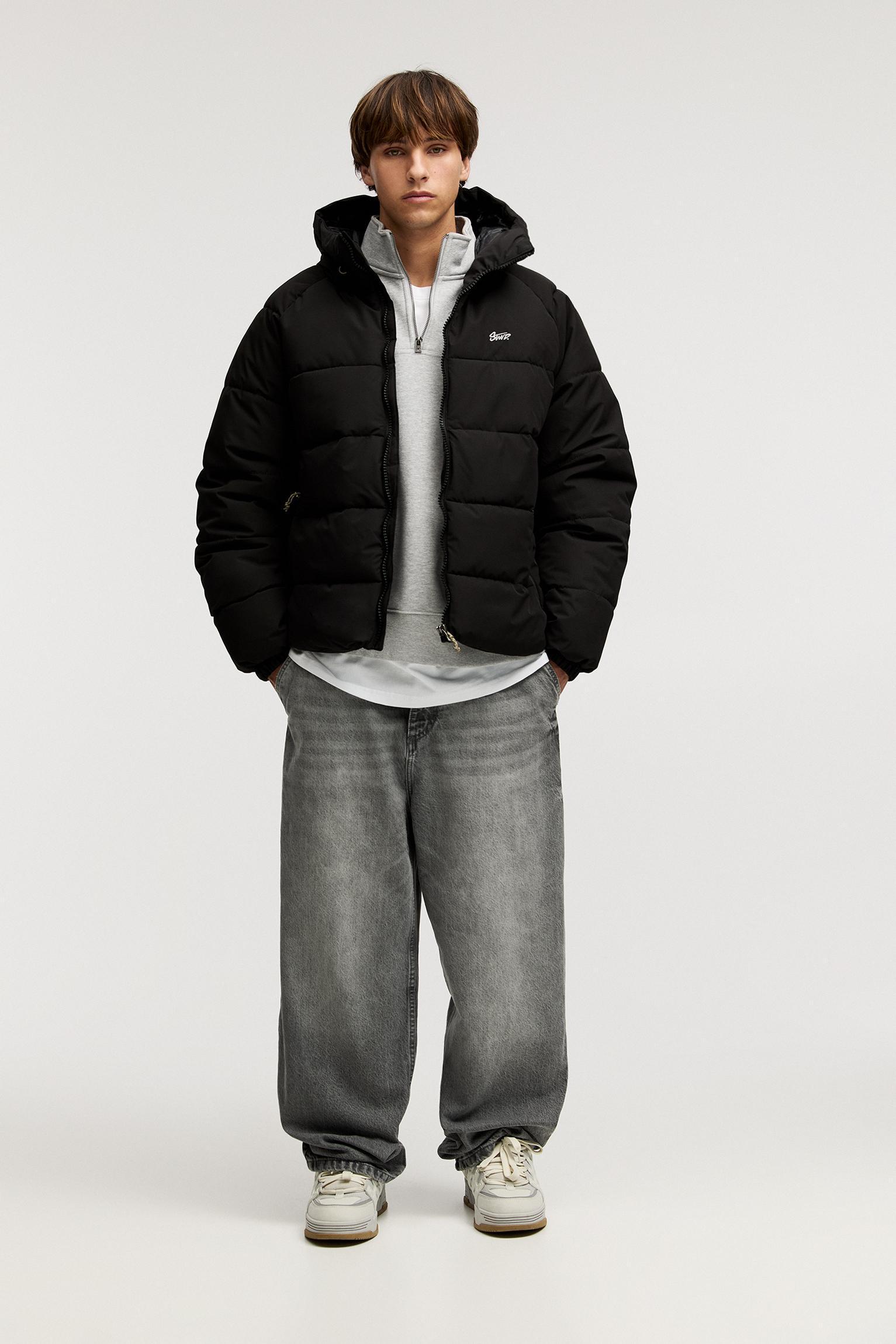 STWD puffer jacket with hood Product Image