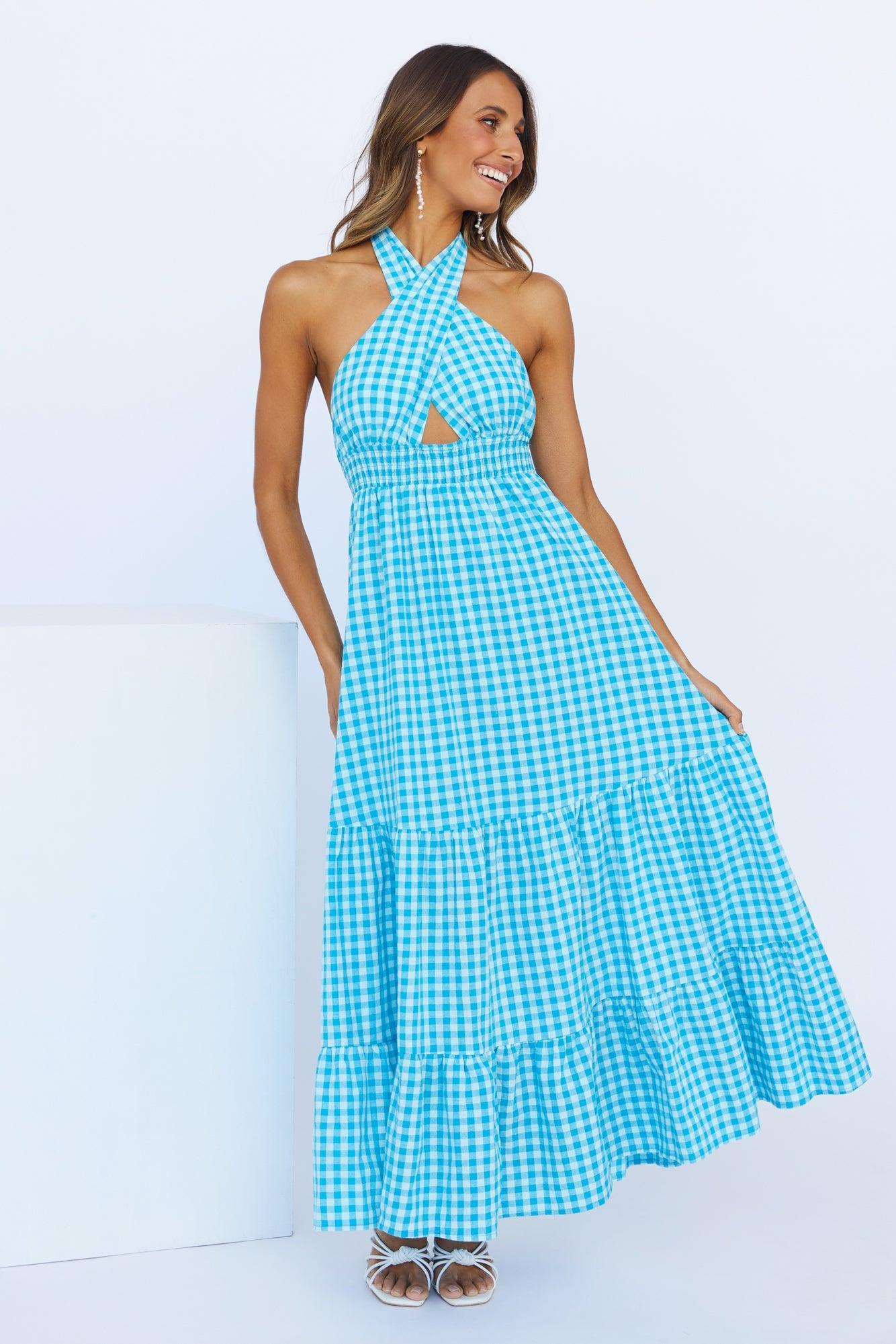 Important Piece Maxi Dress Blue Product Image