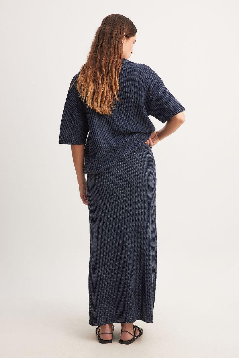 Knitted Maxi Skirt Product Image