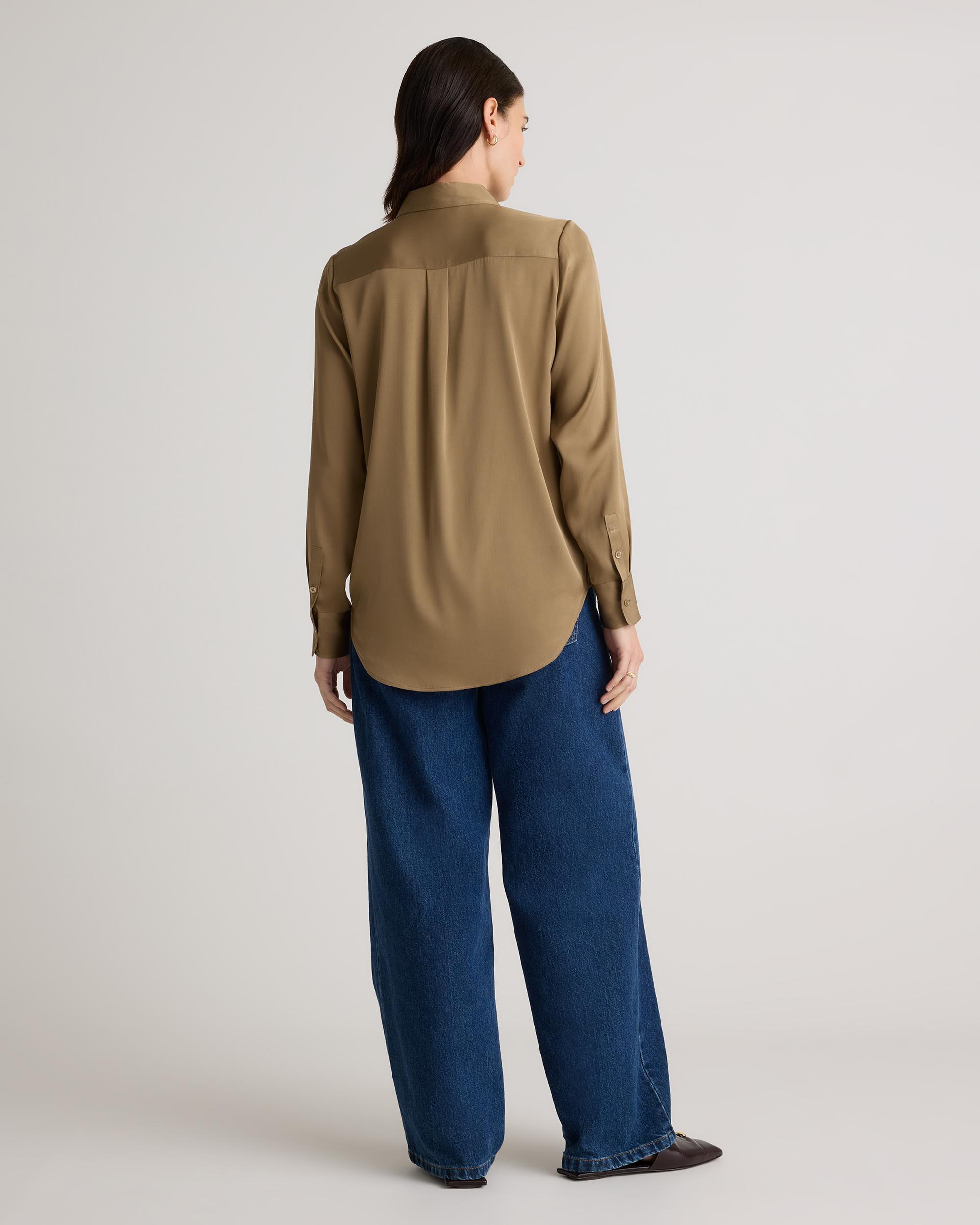 Quince | Women's Washable Stretch Silk Blouse Product Image