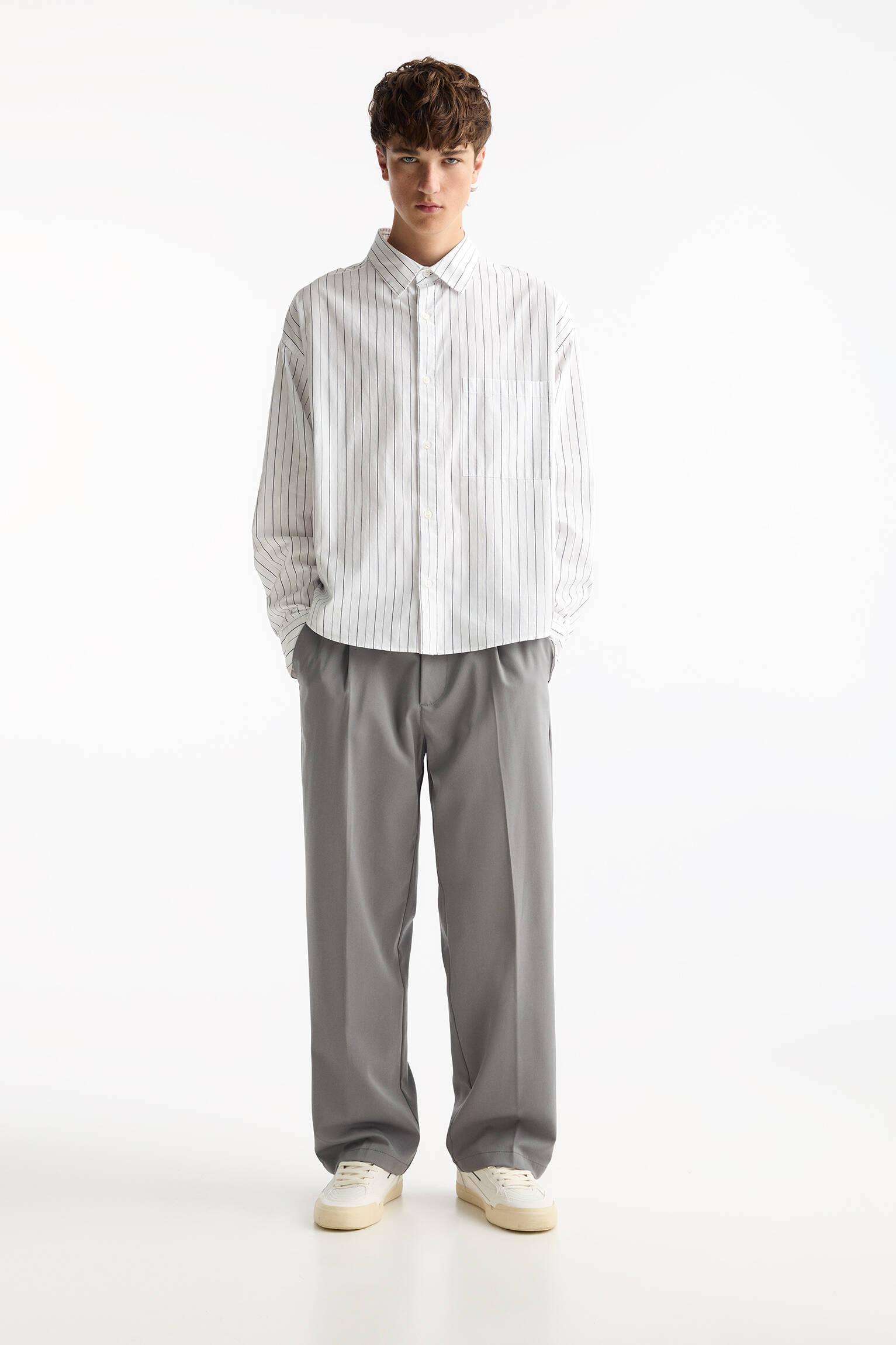 Tailored wide-leg pants Product Image