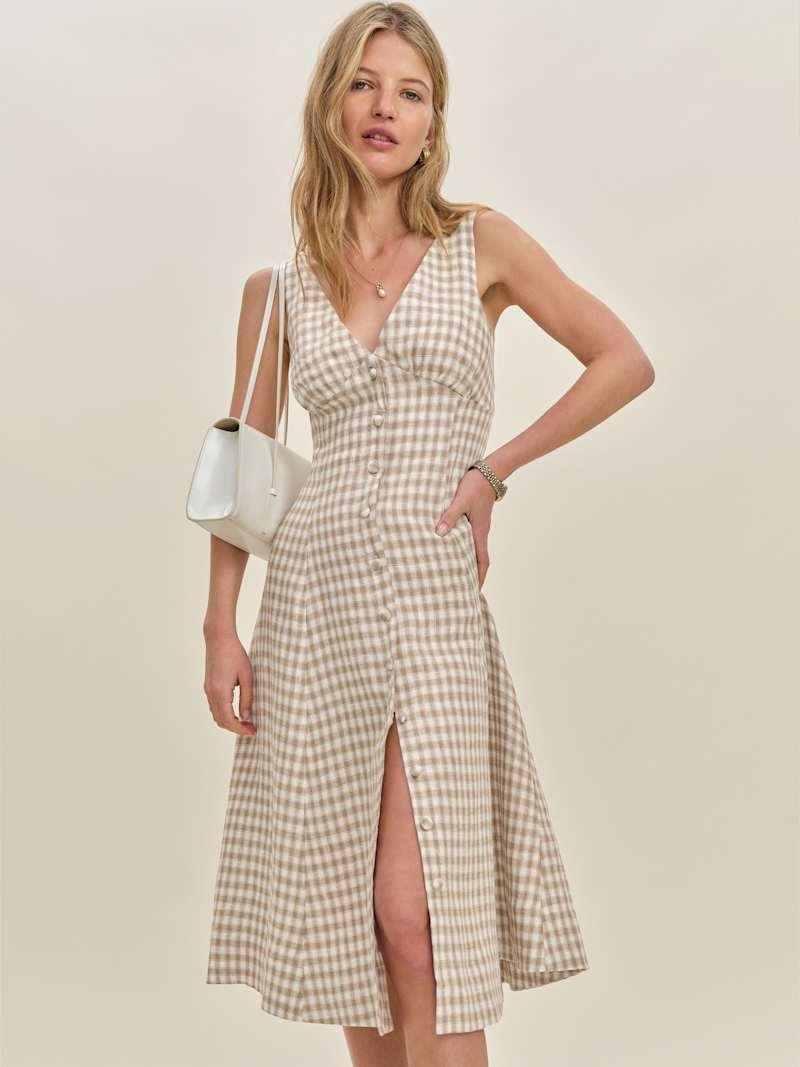 Sebastien Linen Dress Product Image