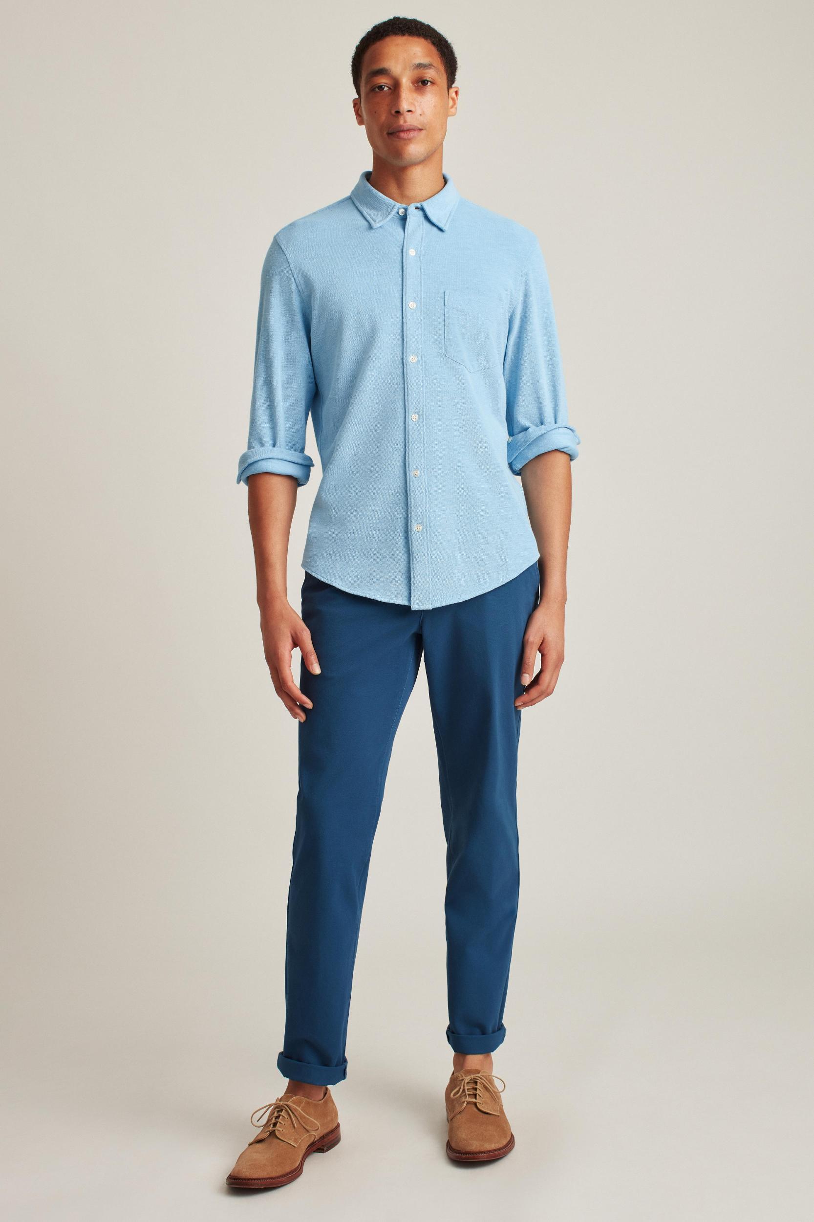 Knit Oxford Shirt Product Image