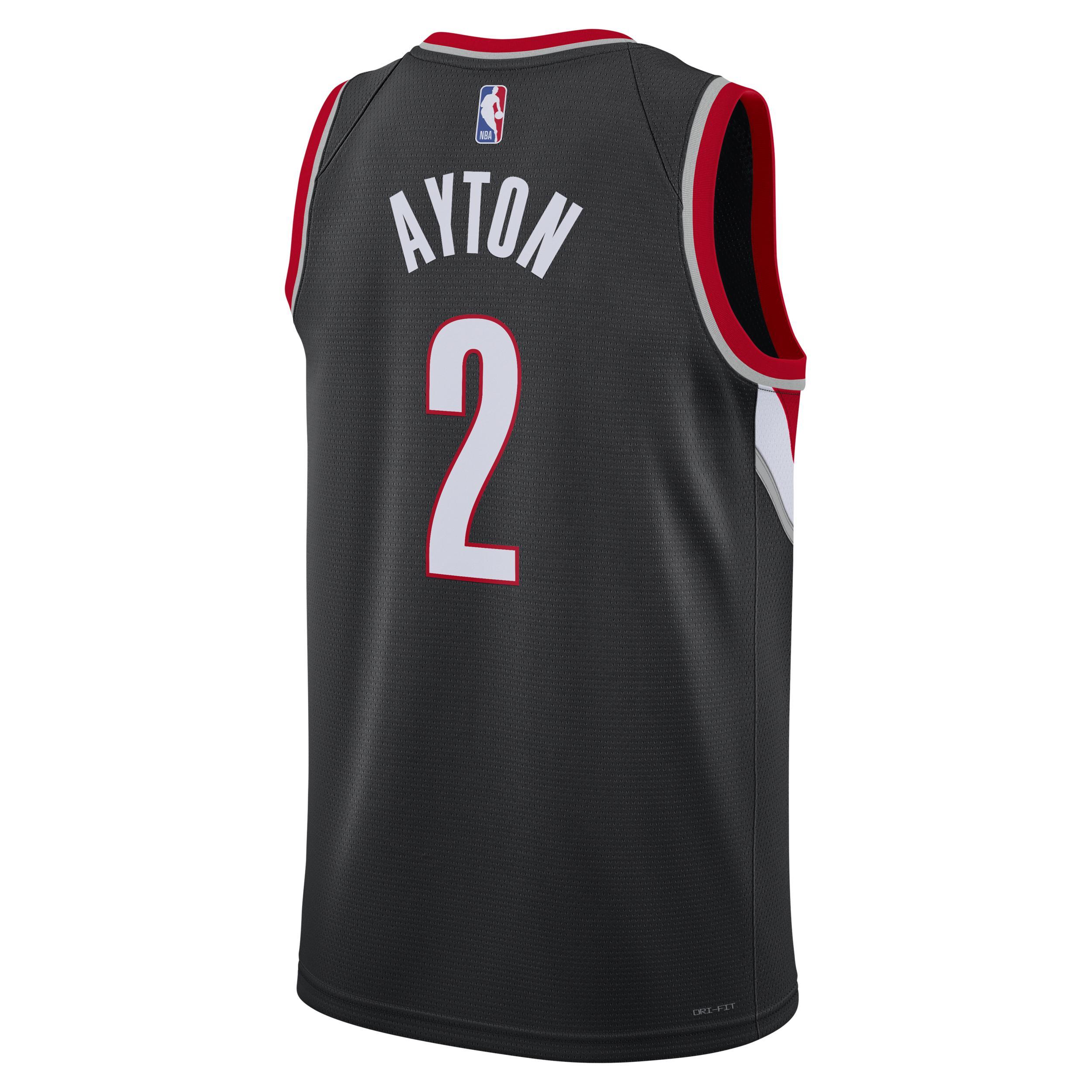 Portland Trail Blazers Icon Edition 2022/23 Nike Men's Dri-FIT NBA Swingman Jersey Product Image