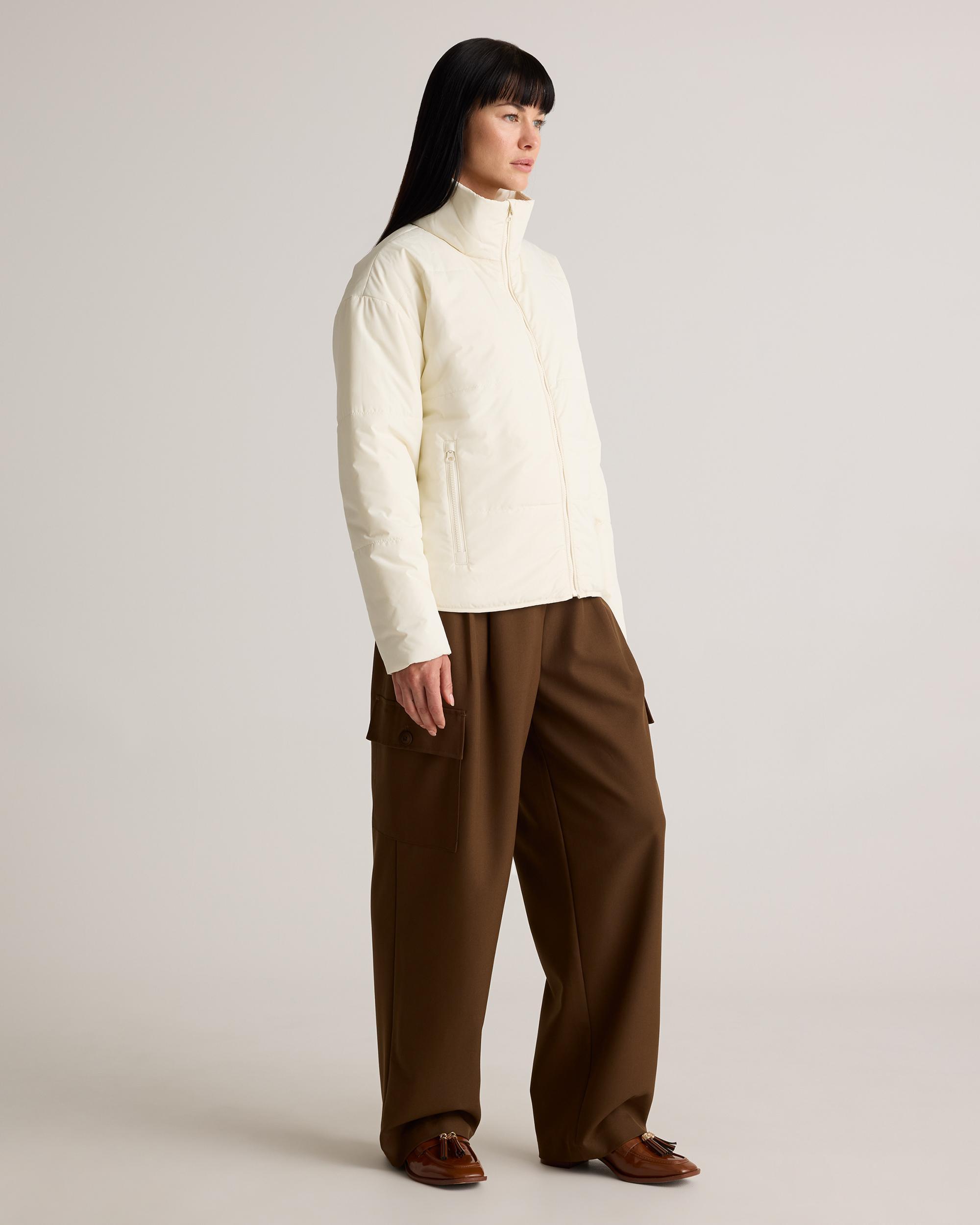 Quince | Women's Featherless Puffer Zip Jacket Recycled Polyester Product Image