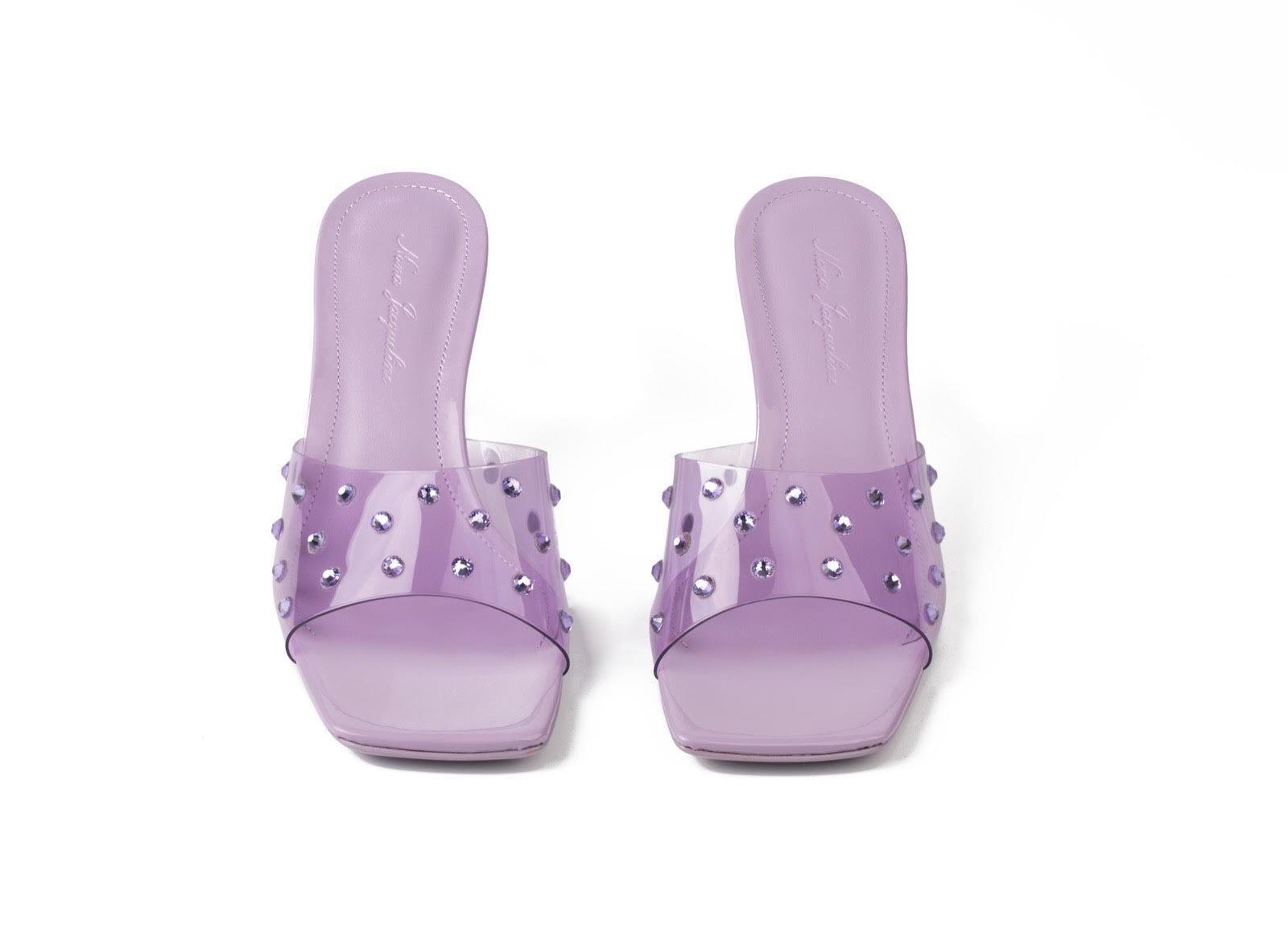 Minna Jelly Sandals (Purple) (Final Sale) Product Image