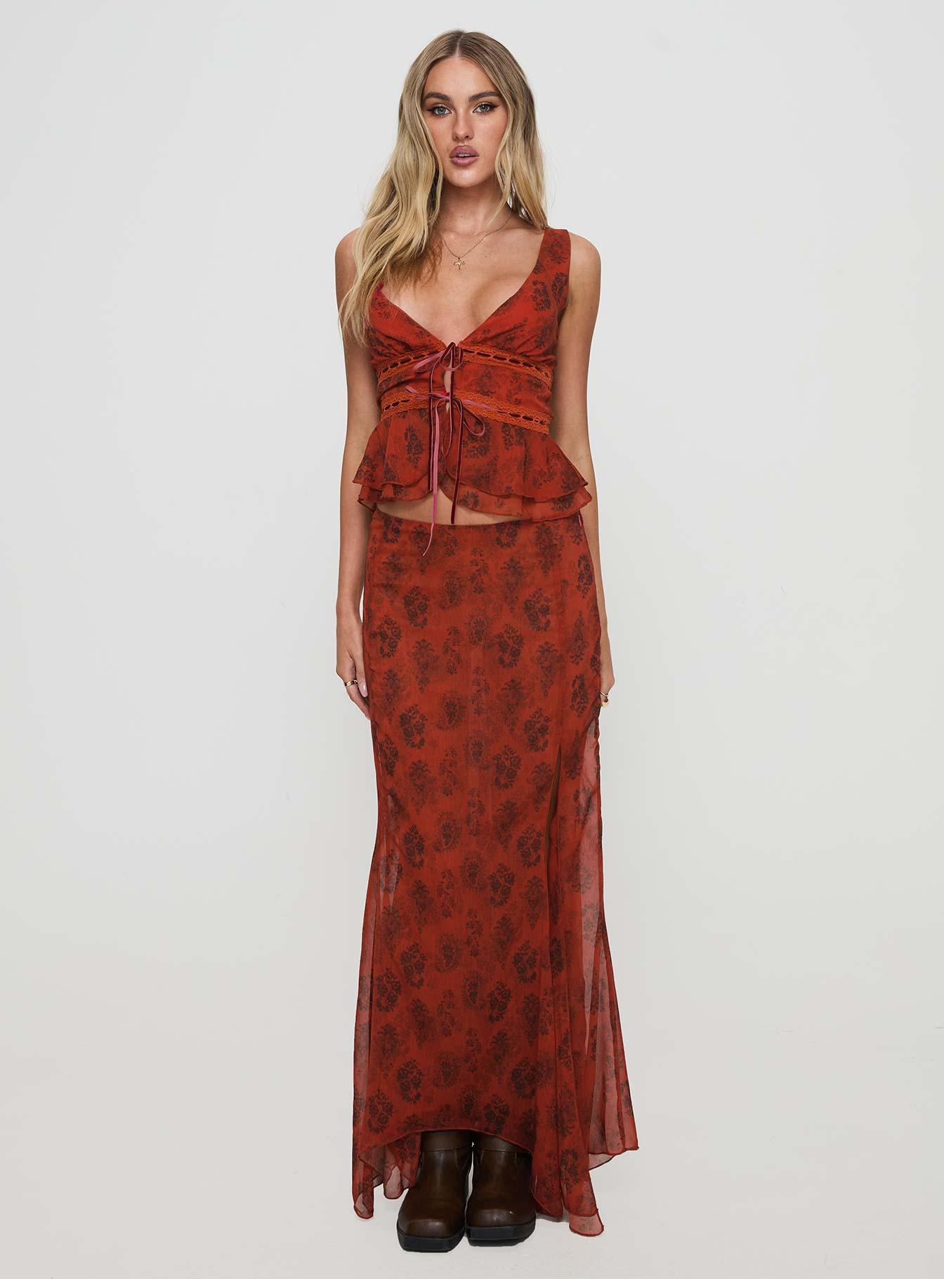 Nikolise Top Red Product Image