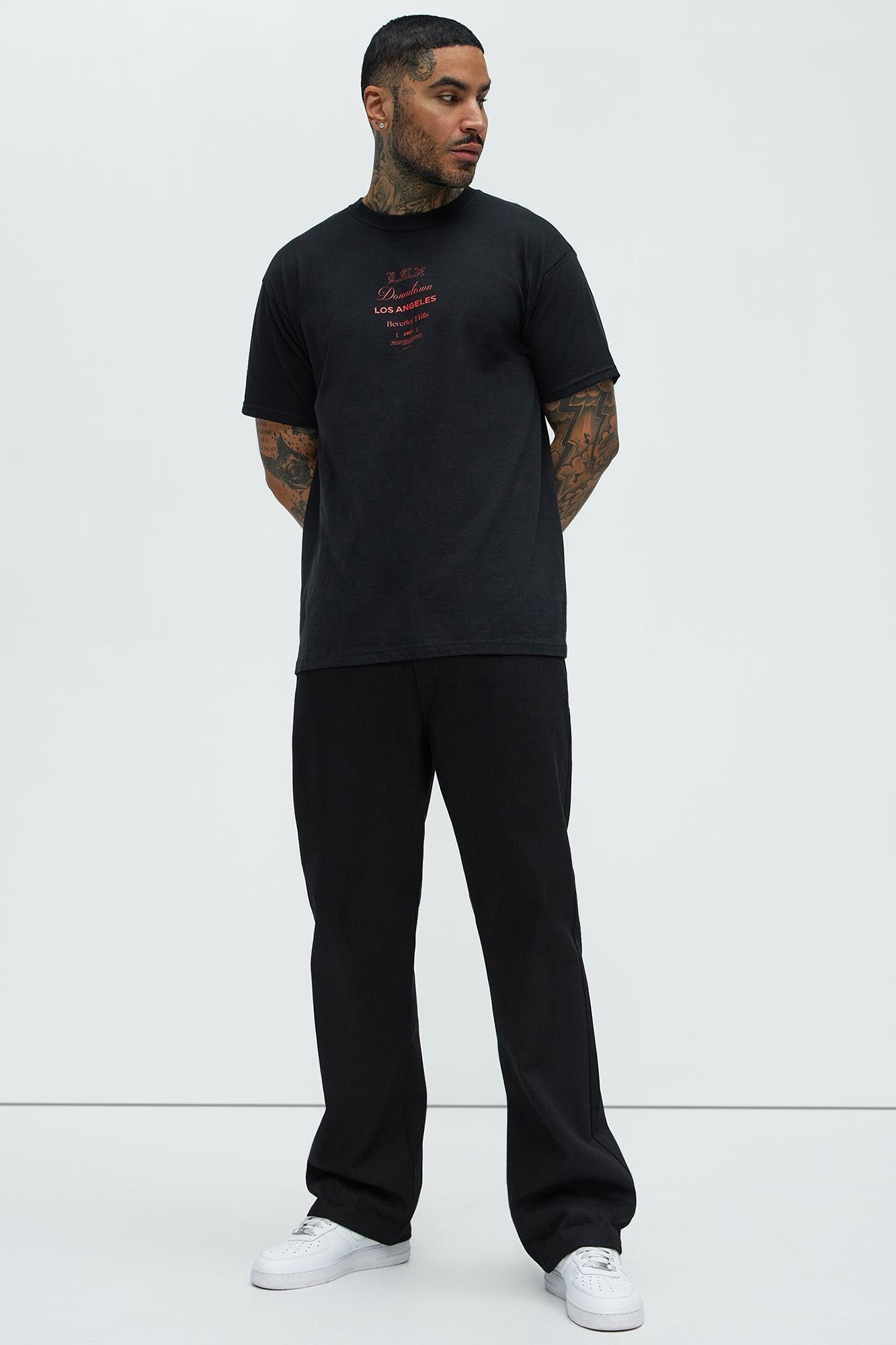 Downtown Los Angeles Short Sleeve Tee - Black Product Image