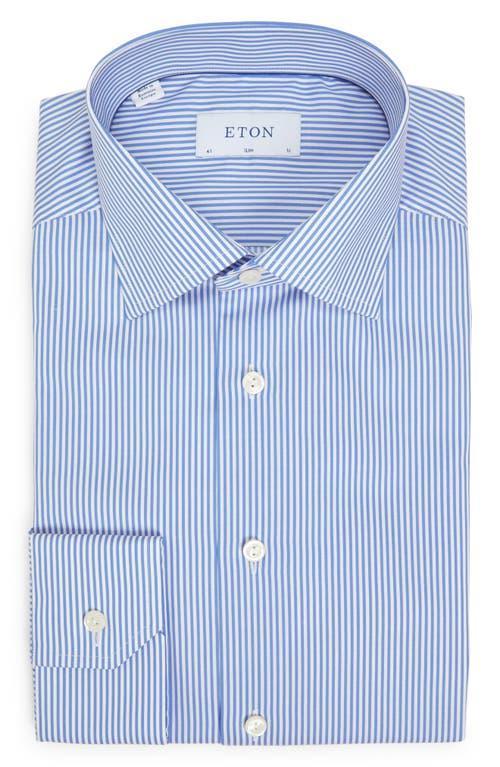 Eton Slim Fit Bengal Stripe Dress Shirt Product Image