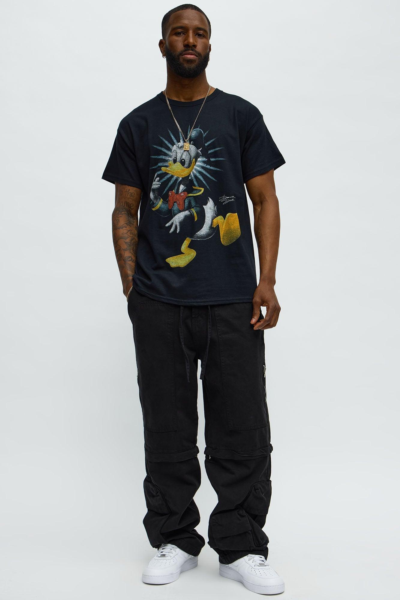 Disney Donald Duck Short Sleeve Tee - Black Product Image