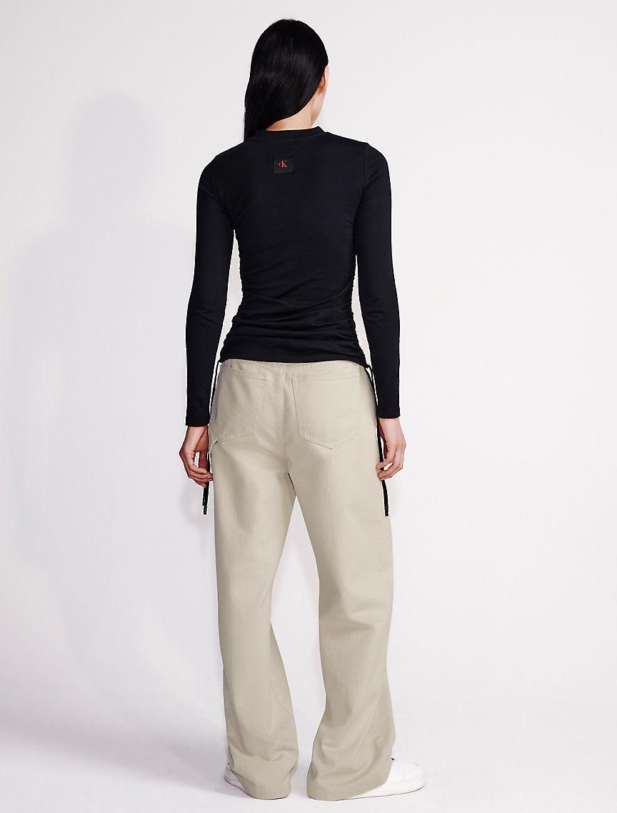 Ruched Slim T-Shirt Product Image