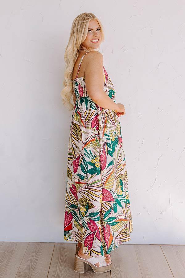 Tranquil Time Floral Midi in Cream Curves Product Image