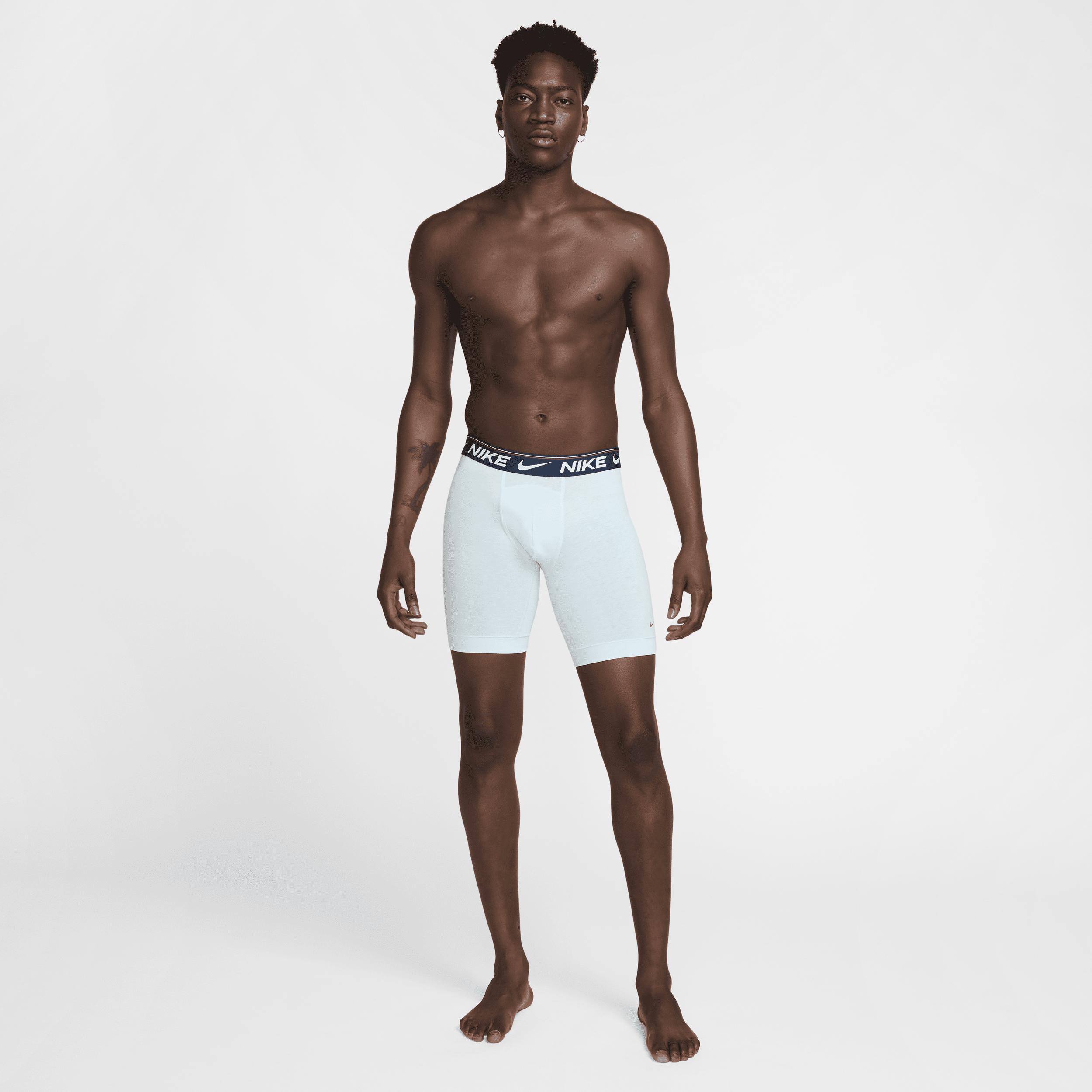 Nike Ultra Comfort Mens Dri-FIT Long Boxer Brief (3-Pack) Product Image