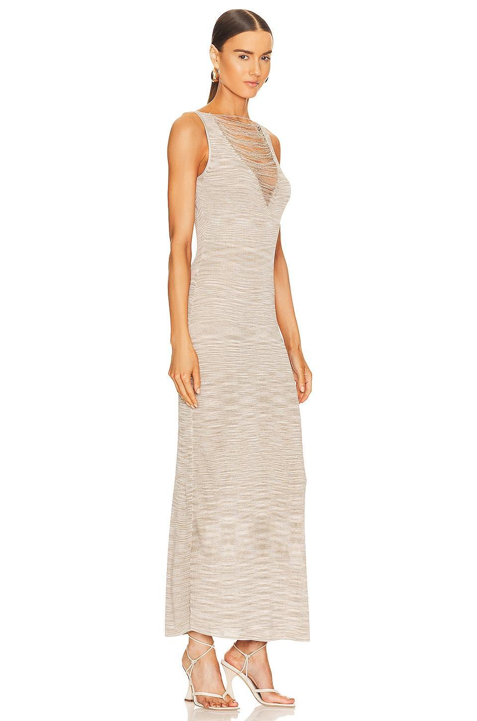 Tilda V Neck Knit Maxi Dress Bec + Bridge Product Image