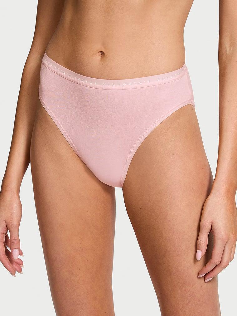 Stretch Cotton High-Leg Brief Panty Product Image