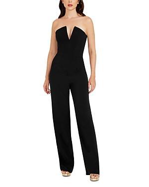 Womens Fernanda Stretch Crepe Straight Jumpsuit Product Image