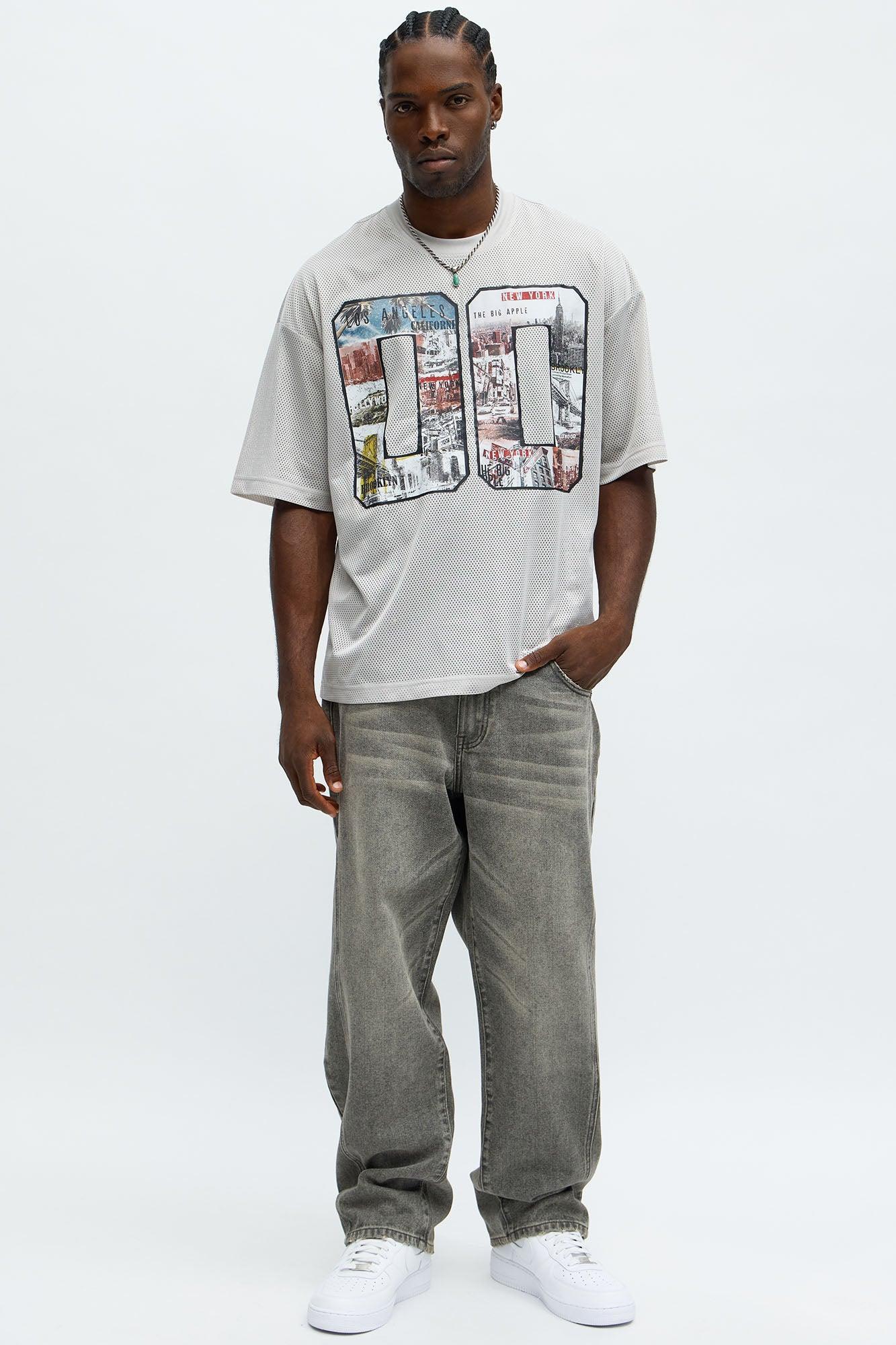 Regular Fit LA To NY Tshirt - Taupe Male Product Image
