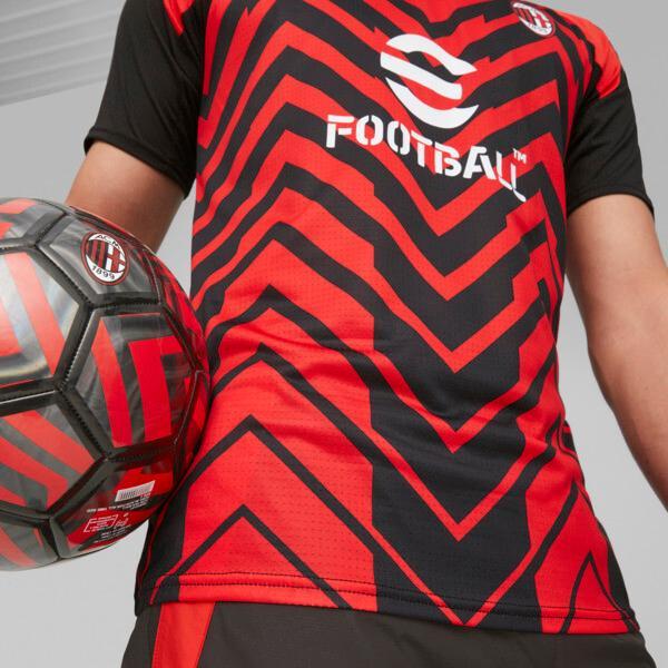 PUMA AC Milan Men's Prematch Jersey in For All Time Red/Black Product Image