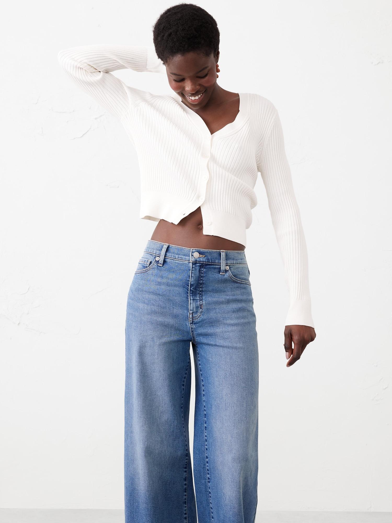 Wide-Leg High-Rise Jean Product Image
