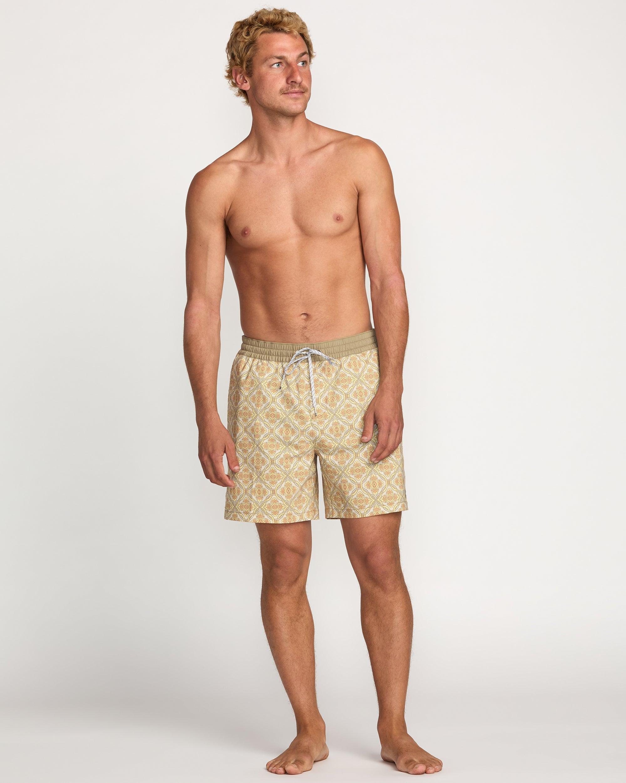 Larry Laybacks 19" Cord Shorts - Washed Blue Male Product Image