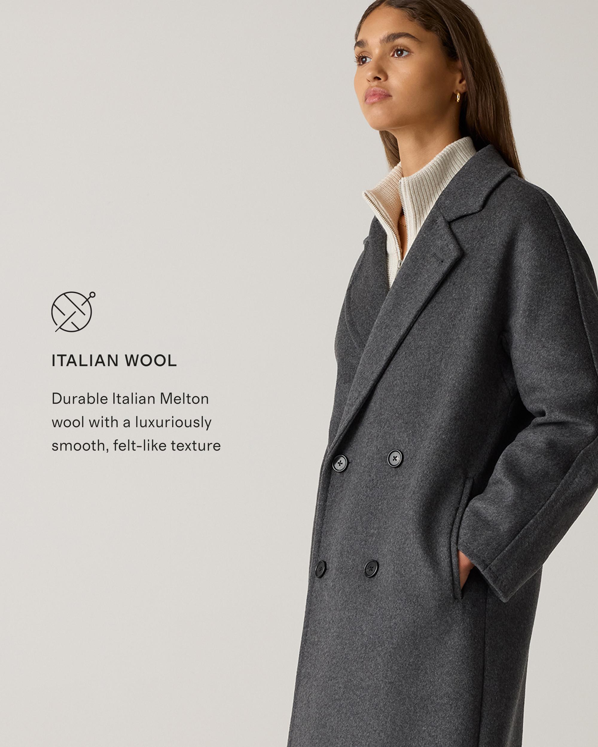 Quince | Men's Italian Wool Overcoat Size XL, Wool/Nylon Product Image