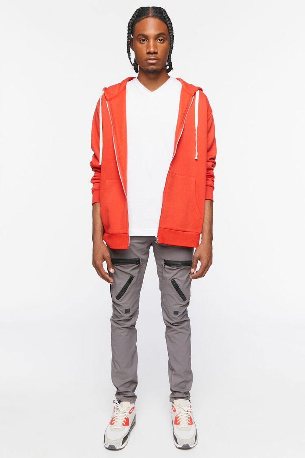 Fleece Zip-Up Hoodie | Forever 21 Product Image