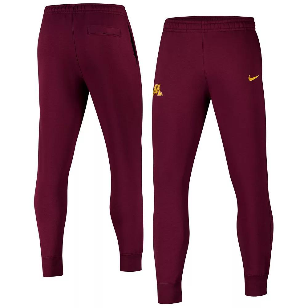 Men's Nike Maroon Minnesota Golden Gophers Club Fleece Pants, Size: Medium, Red Product Image
