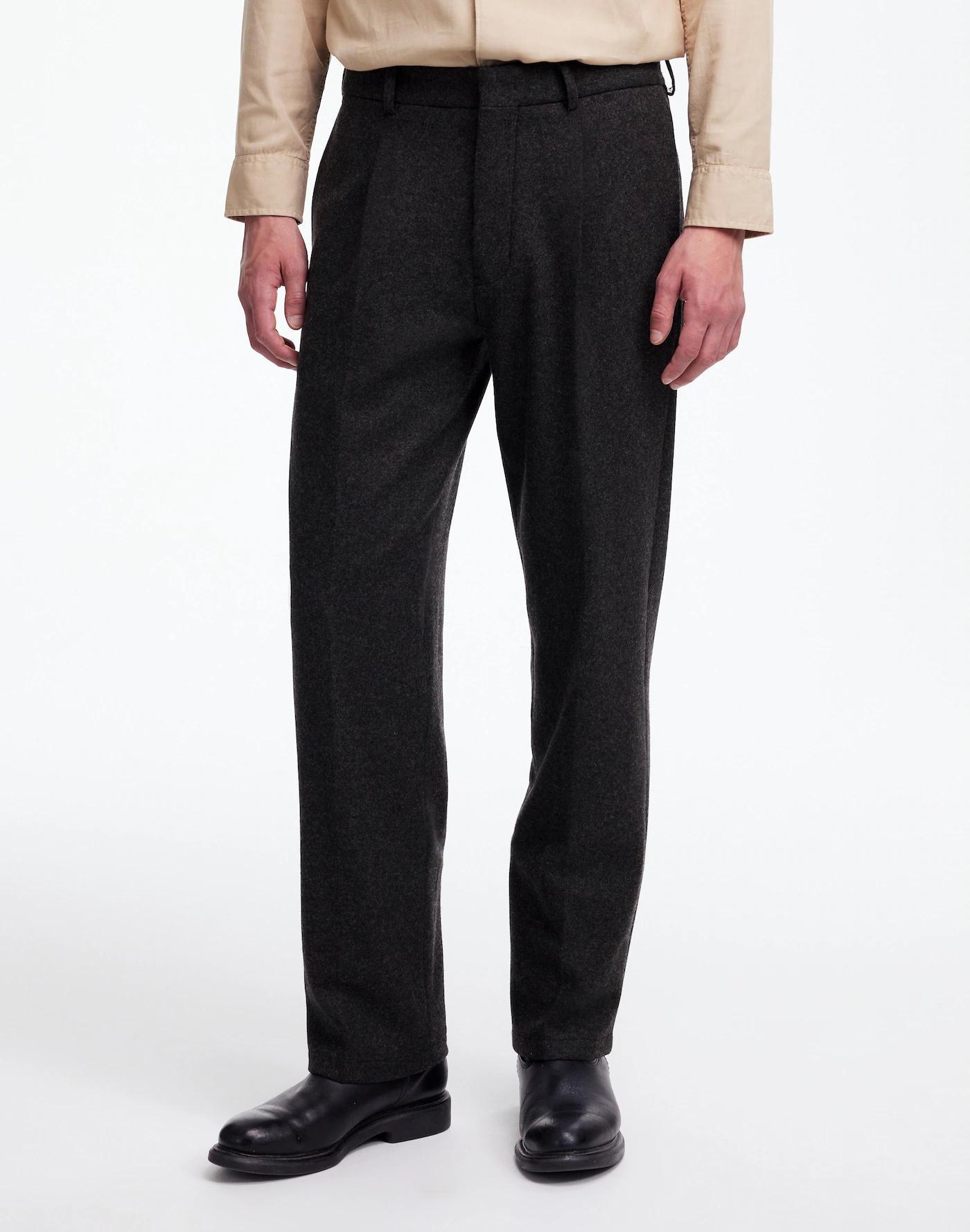 The Roebling Pleated Trouser in Italian Fabric Product Image