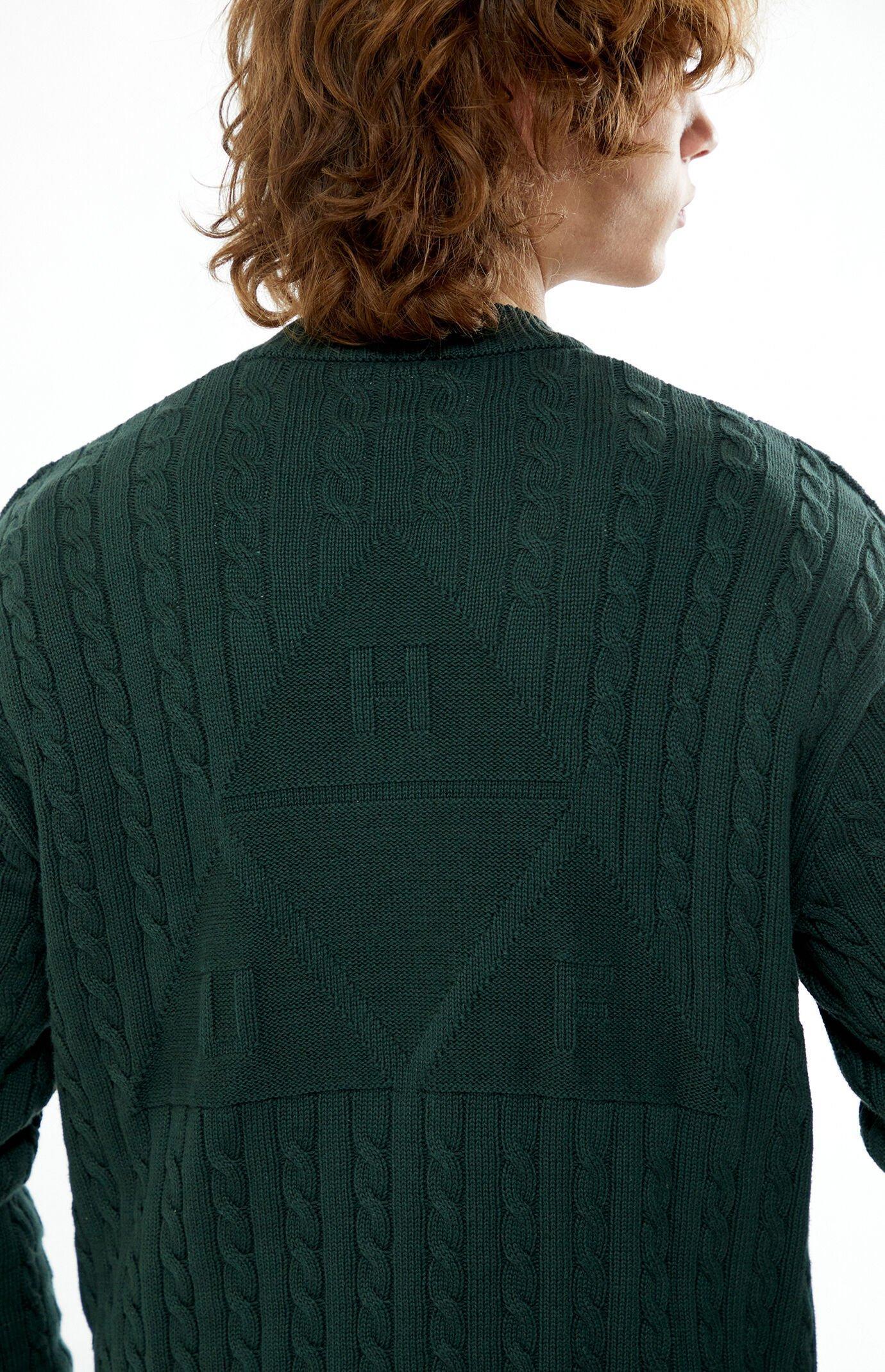 HUF Men's Triple Triangle Jacquard Cardigan Product Image