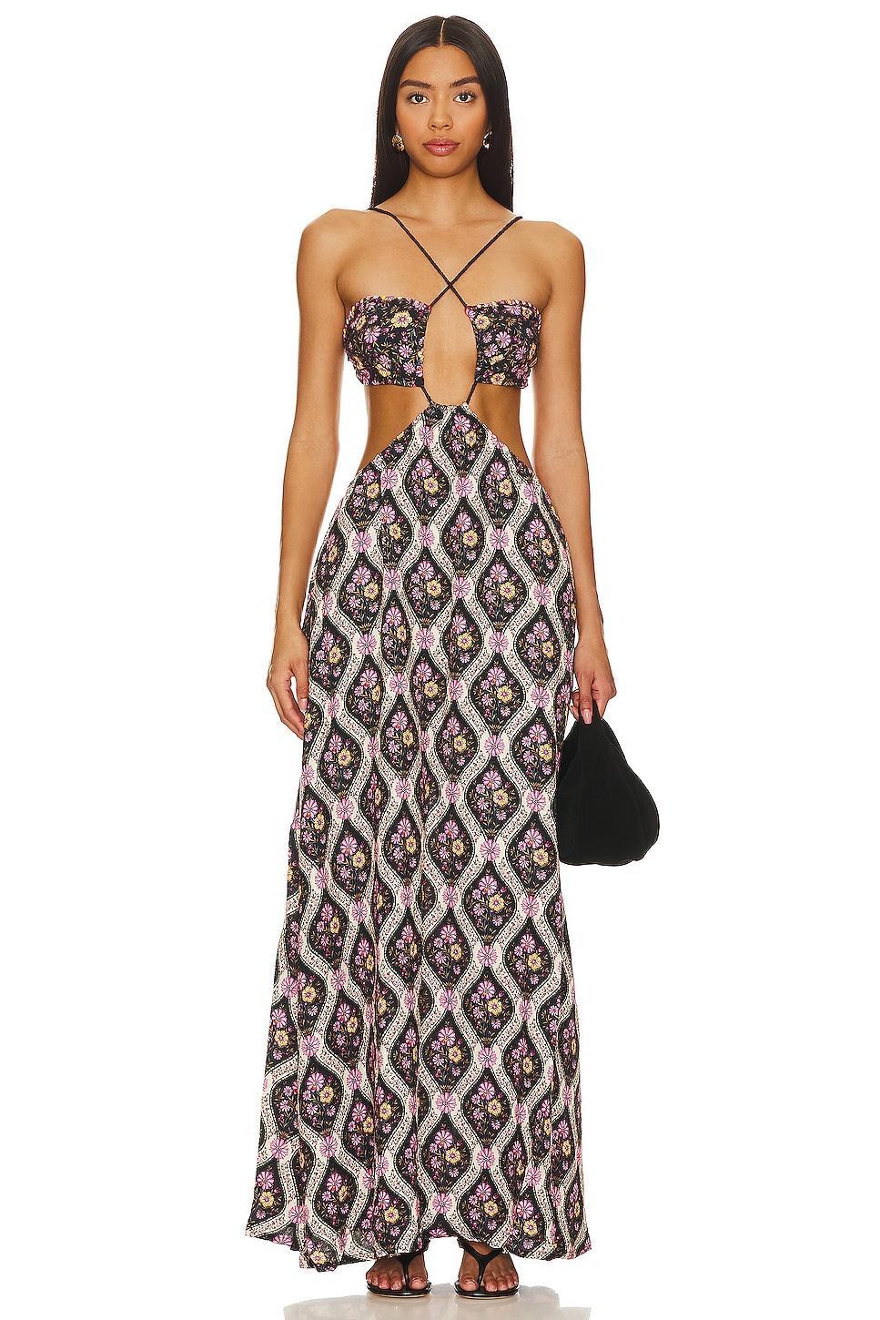 Daphne Maxi Dress Agua Bendita Product Image