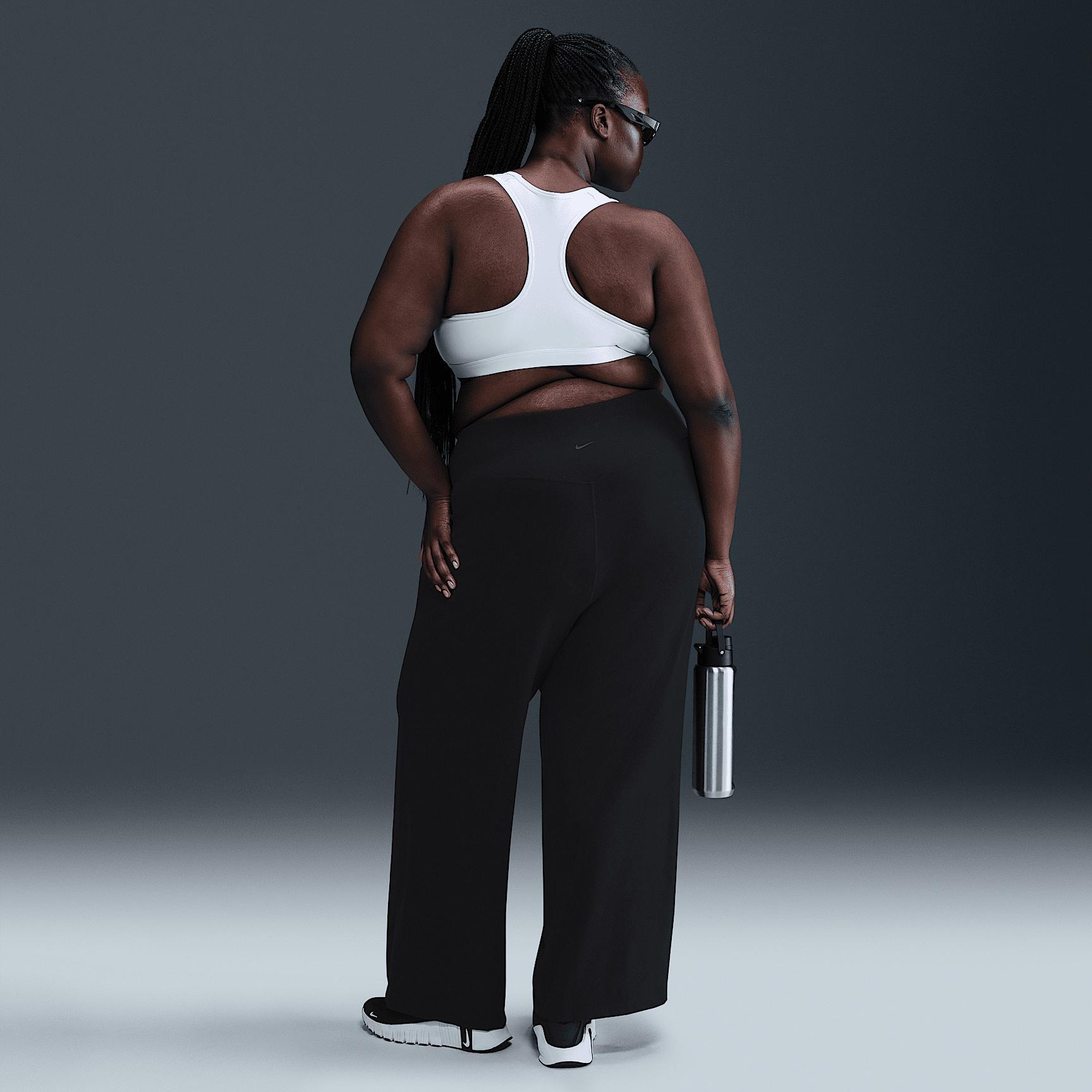 Nike Zenvy Women's Dri-FIT High-Waisted Wide-Leg Pants (Plus Size) Product Image